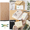 Square Wooden Stamps DIY-WH0546-008-5