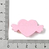 Pink Theme Opaque Resin Decoden Cabochons RESI-C045-06E-3
