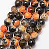 Natural Fire Crackle Agate Bead Strands G-K166-06F-10mm-02-1