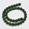 Natural & Dyed Malaysia Jade Bead Strands G-A146-10mm-A28-2