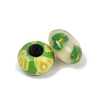 Handmade Polymer Clay European Beads CLAY-A005-01-2