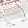 304 Stainless Steel Rhinestone Bangles for Women BJEW-Z092-13P-3