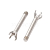 304 Stainless Steel Stud Earring Findings STAS-B091-02B-01P-2