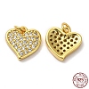 925 Sterling Silver Micro Pave Cubic Zirconia Charms STER-I010-17G-3