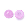 Natural White Jade Cabochons G-R416-6mm-04-2