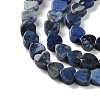 Natural Sodalite Beads Strands G-M403-A08-01-4