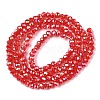 Electroplate Glass Beads Strands LS-EGLA-A044-P1mm-B22-3