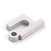Non-Tarnish 304 Stainless Steel Pendants STAS-F267-10M-P-3
