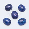 Dyed Natural Lapis Lazuli Oval Cabochons X-G-J329-17-22x30mm-2