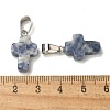 Natural Blue Spot Jasper Pendants G-Z067-04P-08-3