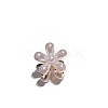 Plastic Flower Claw Hair Clips PW-WGF255D-06-1