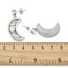 304 Stainless Steel Stud Earrings EJEW-A119-20P-5