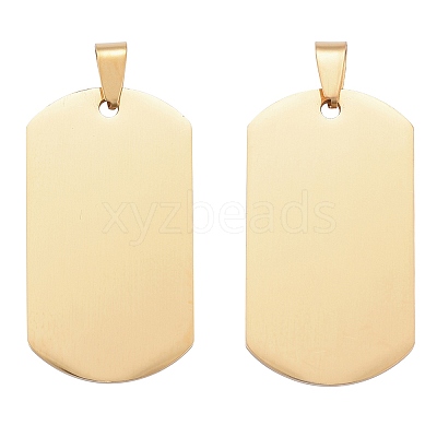 PVD Vacuum Plating 304 Stainless Steel Big Pendants LS-STAS-I140-19E-G-1