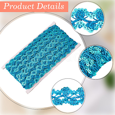 Metallic Braided Lace Trim OCOR-WH20020-23C-1