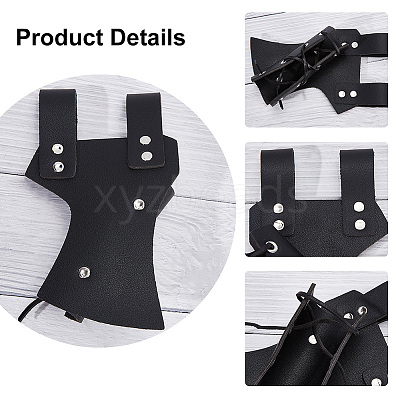 PU Leather Waist Sheath AJEW-WH0001-47B-1