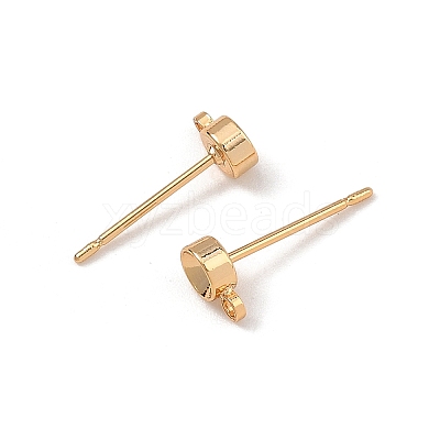 SHEGRACE Brass Stud Earring Findings XGRQ58470-769G-1