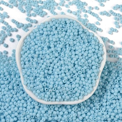 Opaque Acrylic Beads SACR-A007-01B-19-1