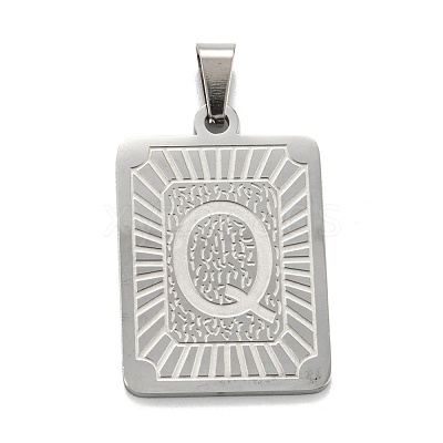 Non-Tarnish 304 Stainless Steel Pendants STAS-K216-48Q-P-1