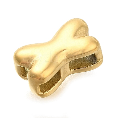 Ion Plating(IP) 304 Stainless Steel Slide Charms STAS-B075-37G-X-1