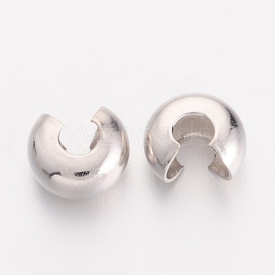 Brass Crimp Beads Covers EC266-2NF-1