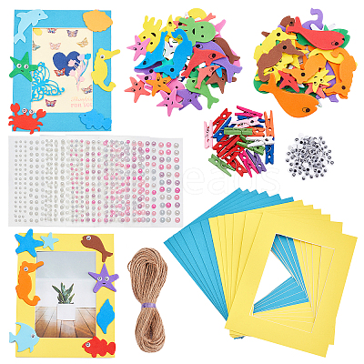 DIY Ocean Theme Photo Frame DIY-FG0002-95-1