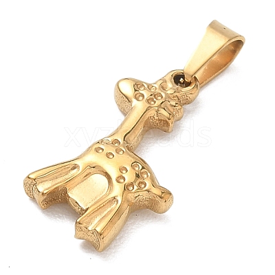 304 Stainless Steel Pendants STAS-B141-01A-G-1