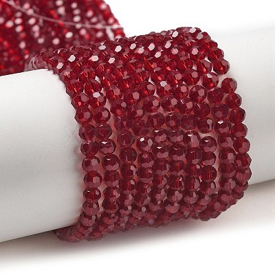Transparent Glass Beads EGLA-A035-T3mm-D02-1