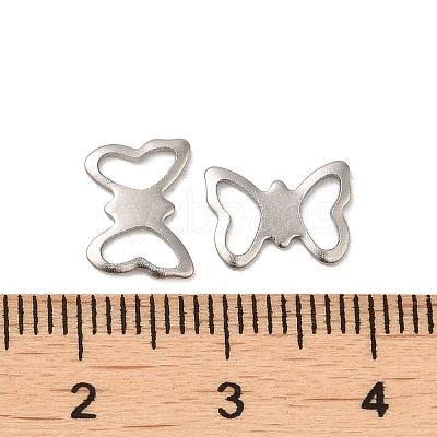 Tarnish Resistant 201 Stainless Steel Insect Charms STAS-J014-17-1