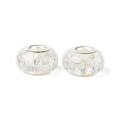 Rondelle Resin European Beads RPDL-A001-01-11-1