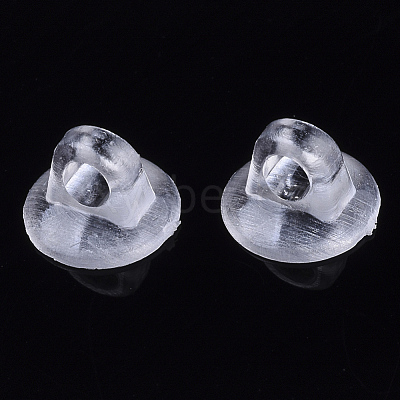 Transparent AS Plastic Charm Base Settings FIND-T064-006A-01-1