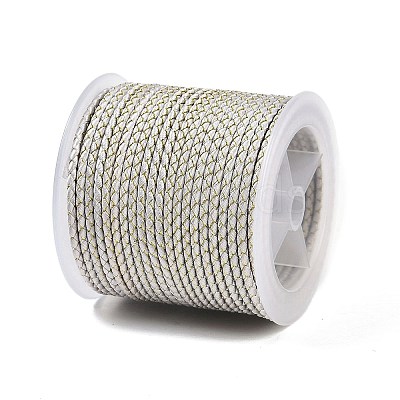 11M Polyester Braided Cord with Cotton Core & Metallic Thread OCOR-Z006-01-30-1