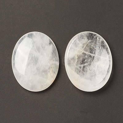 Natural Quartz Crystal Worry Stone for Anxiety Therapy X-G-B036-01D-1