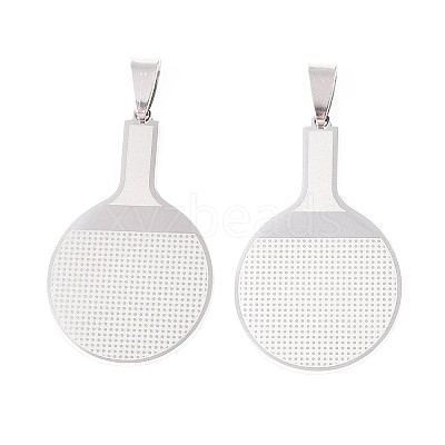 201 Stainless Steel Pendants STAS-T066-81P-1