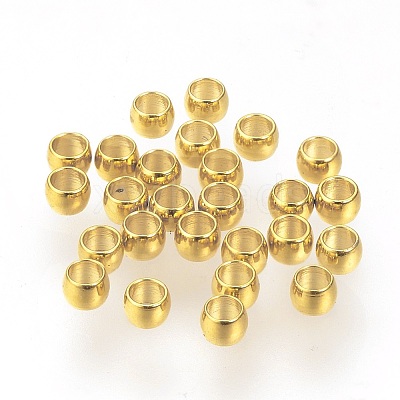 304 Stainless Steel Spacer Beads STAS-R065-81G-1