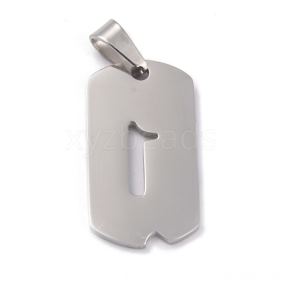 Non-Tarnish 304 Stainless Steel Pendants STAS-O127-B01-1