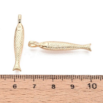 Brass Pendants X-KK-T071-33G-1