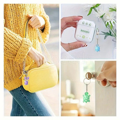 Tortoise Resin Keychain KEYC-YW00149-01-1