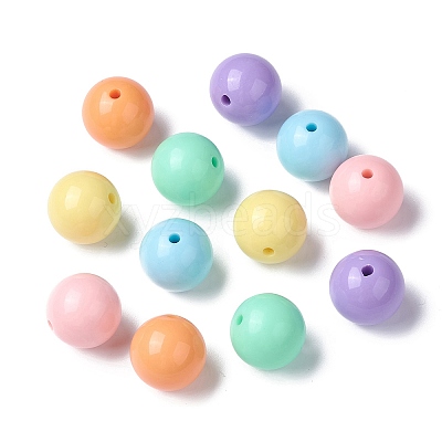 Opaque Acrylic Beads MACR-S370-C20mm-M1-1