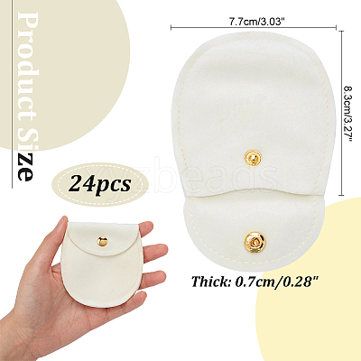 Velvet Jewelry Flap Pouches TP-WH0007-13G-02-1