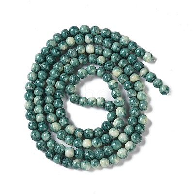 Baking Paint Glass Bead Strands GLAA-H031-01A-07-1