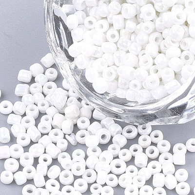 Opaque 6/0 Glass Seed Beads SEED-S023-01A-01-1