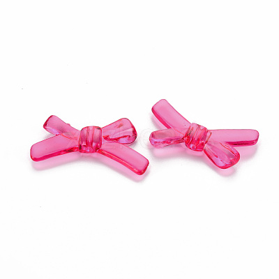 Transparent Acrylic Beads TACR-S154-55B-906-1
