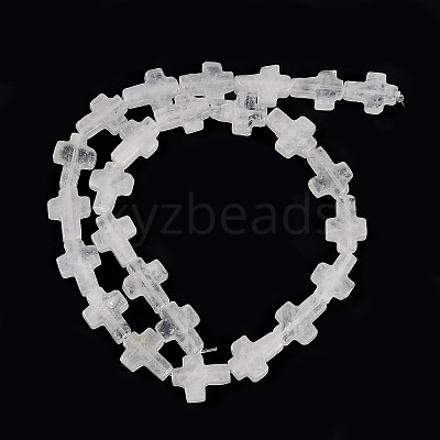 Natural Quartz Crystal Beads Strands G-I369-A01-02-1