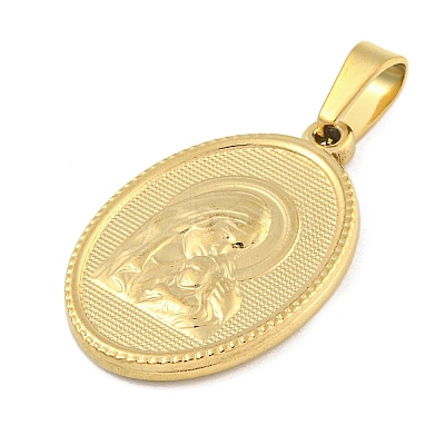 Ion Plating(IP) 304 Stainless Steel Pendants LS-STAS-B071-02A-01G-1