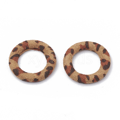 Cloth Fabric Covered Linking Rings X-WOVE-N009-06C-1