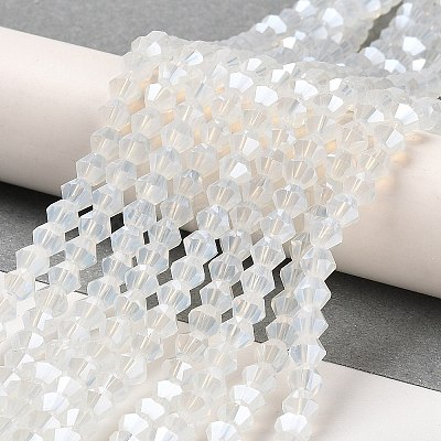 Imitation Jade Electroplate Glass Beads Strands LS-EGLA-A039-J2mm-A05-1