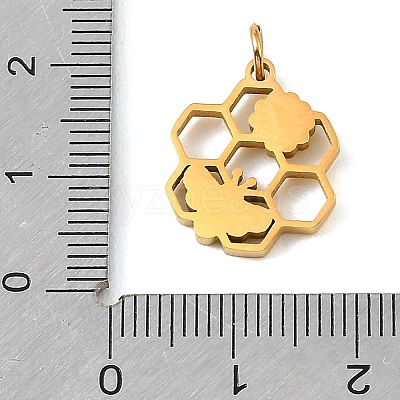 304 Stainless Steel with Enamel Pendants SA-CBAAF93-G05-1