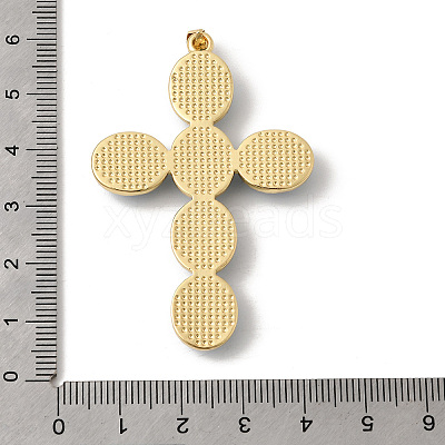 Brass Glass Pendants KK-Z155-09G-01-1