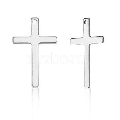 Tarnish Resistant 201 Stainless Steel Pendants STAS-L232-022P-1