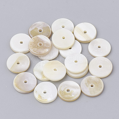 Freshwater Shell Beads SHEL-Q021-06C-1